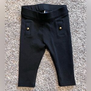Janie and Jack 3-6mos Black Pants